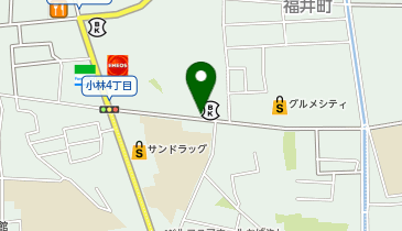 【予約制】akippa 小林四丁目 月極駐車場の地図画像