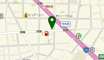 【予約制】akippa 中丸町坂下駐車場の地図画像