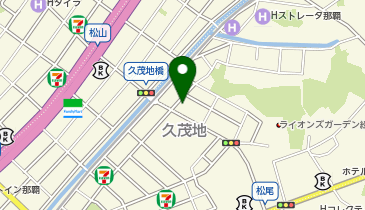 【予約制】akippa 牧志1-13-18駐車場の地図画像