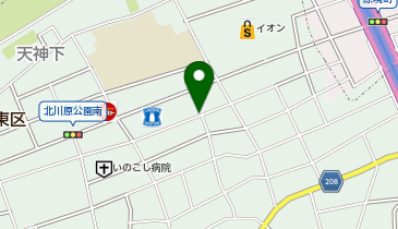 【予約制】akippa 原三プールの地図画像