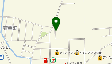 【予約制】akippa ダイナム石川羽咋店 駐車場の地図画像