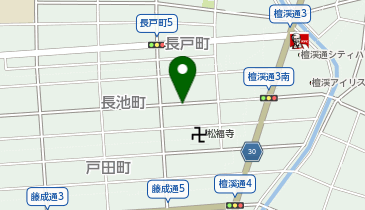 【予約制】akippa 昭和区長池町5丁目駐車場の地図画像