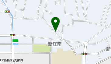 【予約制】akippa 東大阪市新庄1丁目3-6 アキッパ駐車場の地図画像