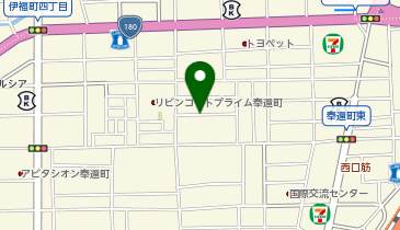 【予約制】akippa 奉還町2丁目9-21駐車場の地図画像