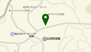 【予約制】akippa 西牟婁郡白浜町1616-3 ??アキッパ個人宅駐車場の地図画像