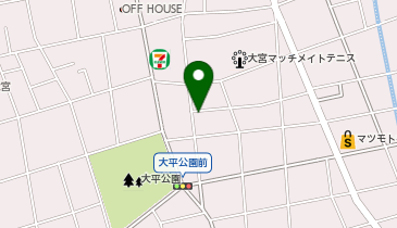 【予約制】akippa 櫛引町1丁目ラフェリーチ1番駐車場の地図画像