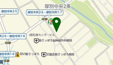 【予約制】akippa 新札幌近郊駐車場の地図画像