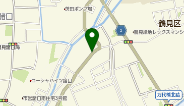 【予約制】akippa 大阪市鶴見区中茶屋1丁目14-22 アキッパ駐車場の地図画像