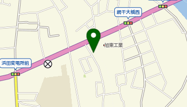 【予約制】akippa 網干浜田 カーポートがない所の地図画像