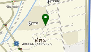 【予約制】akippa 大阪市鶴見区安田1丁目4-16 アキッパ駐車場の地図画像
