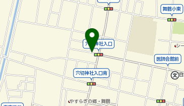 【予約制】akippa 穴切神社入口交差点駐車場の地図画像