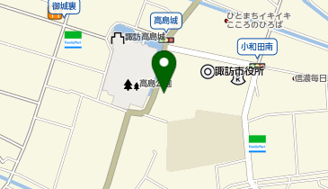 【予約制】akippa 城南小学校・諏訪市役所【諏訪湖花火大会公式駐車場】の地図画像