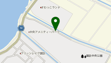 【予約制】akippa しんきん諏訪湖スタジアム【諏訪湖花火大会公式駐車場】の地図画像