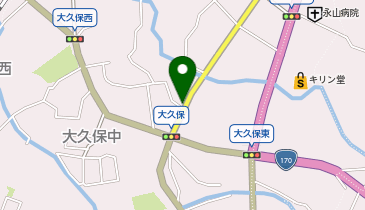 【予約制】akippa 熊取駅近?? 大久保中の地図画像