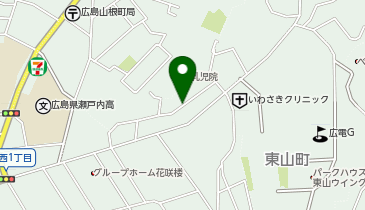 【予約制】akippa 尾長東2-1-11駐車場の地図画像