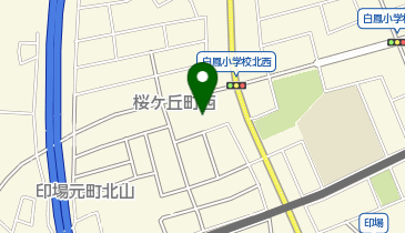 【予約制】akippa レーベンハイム印場の地図画像