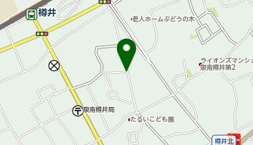 【予約制】akippa 泉南樽井駐車場の地図画像