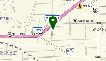 【予約制】akippa 奉還町4丁目5-18駐車場の地図画像