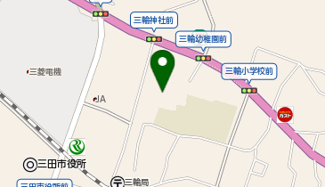 【予約制】akippa 三輪1丁目パーキング(奥/駐車番号9番)の地図画像