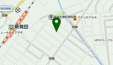 【予約制】akippa 新発田駅裏駐車場の地図画像