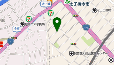 【予約制】akippa ブーブーパーク守口金下町駐車場【バイク専用】の地図画像