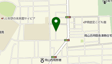 【予約制】akippa 伊島町1丁目7-24駐車場の地図画像