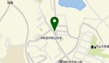 【予約制】akippa 岸和田天神山駐車場※12号棟付近の地図画像