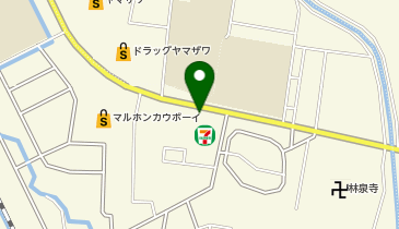 【予約制】akippa まるき薬局林泉寺駐車場の地図画像