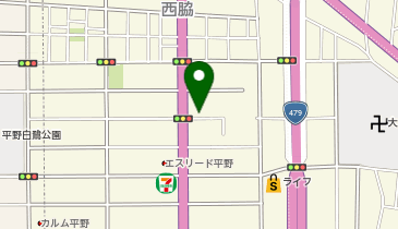 【予約制】akippa 西脇4丁目1-45◯アキッパ駐車場の地図画像