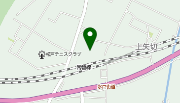 【予約制】akippa 上矢切1397 アキッパ駐車場の地図画像