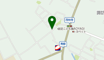 【予約制】akippa 館林市青柳町駐車場(茂林寺前駅 徒歩15分)の地図画像