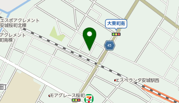 【予約制】akippa 安城市大東町個人宅アキッパ駐車場の地図画像