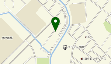 【予約制】akippa フラットアリーナ徒歩1分 ECCジュニア八戸駅西口教室前駐車場の地図画像