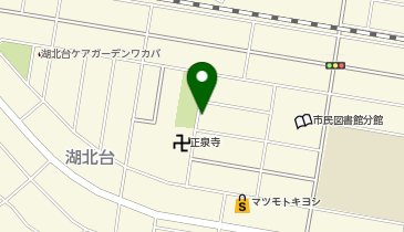 【予約制】akippa 我孫子市湖北台9丁目駐車場の地図画像