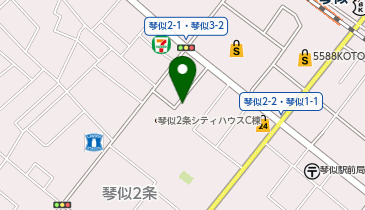 【予約制】akippa ウエストコート22駐車場の地図画像