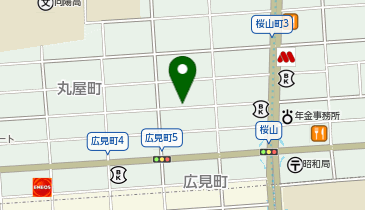 【予約制】akippa プランドール桜山駐車場1,9の地図画像