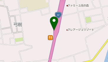 【予約制】akippa 弓削4丁目駐車場の地図画像