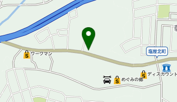 【予約制】akippa ストレージ王 塩屋北トランクルーム月極駐車場の地図画像