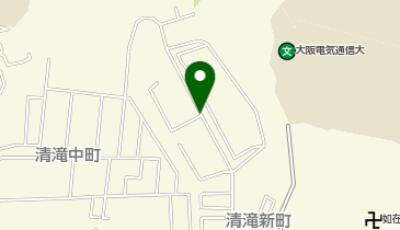 【予約制】akippa 清滝住宅駐車場【17】の地図画像