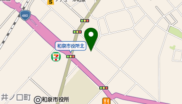 【予約制】akippa 和泉府中駐車場の地図画像