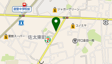 【予約制】akippa 守口佐太東住宅駐車場【27】の地図画像