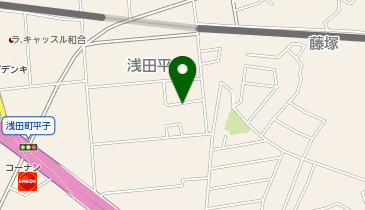 【予約制】akippa crowns浅田平子駐車場の地図画像