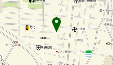 【予約制】akippa 都島中通2丁目駐車場の地図画像