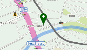 【予約制】akippa 2025応援駐車場(伝法)の地図画像