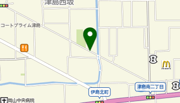 【予約制】akippa 津島西坂2丁目2-25駐車場の地図画像