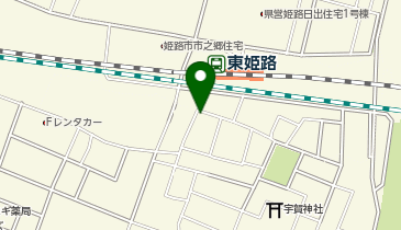 【予約制】akippa 【出入自由】東姫路駅前駐車場の地図画像