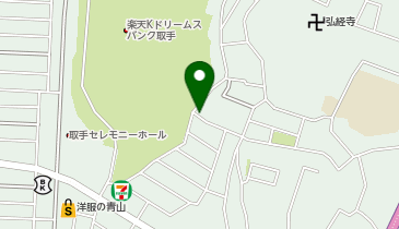 【予約制】akippa セントフィールド駐車場の地図画像
