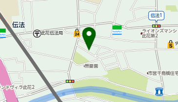 【予約制】akippa 伝法2丁目12-3☆アキッパ駐車場の地図画像