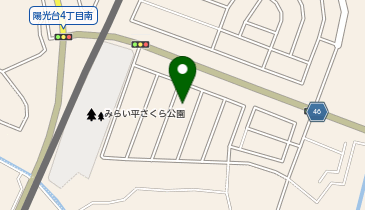 【予約制】akippa みらい平陽光台 NSDの地図画像