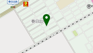 【予約制】akippa 春日出中2丁目 24時間オープン ユニバーサル駐車場の地図画像